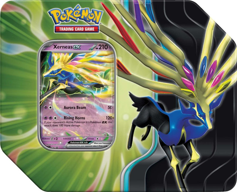 Pokemon TCG : Azure Legends Tin - Xerneas EX Tin
