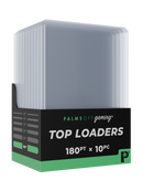 Palms Off Gaming: 180pt Top Loaders - 10pc Pack