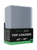 Palms Off Gaming: 55pt Top Loaders - 25pc Pack