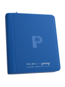 Palms Off Gaming : Collector's Series Top Loader Zip Binder - 4 Pocket - Blue