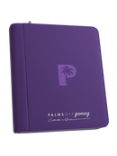 Palms Off Gaming : Collector's Series Top Loader Zip Binder - 4 Pocket - Purple