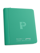 Palms Off Gaming : Collector's Series Top Loader Zip Binder - 4 Pocket - Turquoise