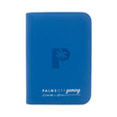 Palms Off Gaming : Collector's Series 4 Pocket Zip Trading Card Binder - BLUE