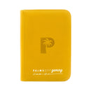 Palms Off Gaming : Collector's Series 4 Pocket Zip Trading Card Binder - YELLOW
