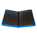 Palms Off Gaming: Collector's Series 9 Pocket Zip Trading Card Binder - BLUE