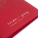 Palms Off Gaming: Collector's Series 9 Pocket Zip Trading Card Binder - RED