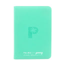 Palms Off Gaming: Collector's Series 9 Pocket Zip Trading Card Binder - TURQUOISE