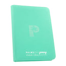 Palms Off Gaming: Collector's Series 9 Pocket Zip Trading Card Binder - TURQUOISE