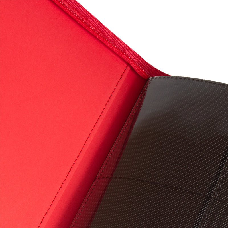 Palms Off Gaming: Collector's Series 9 Pocket Zip Trading Card Binder - RED