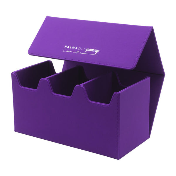 Palms Off Gaming : Collector's Series 60 Graded Cards Storage Case – Purple : Large
