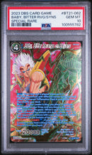 Baby, Bitter Rvg/Syns BT21-062 Special Rare Dragon Ball Super Card Game Series 2