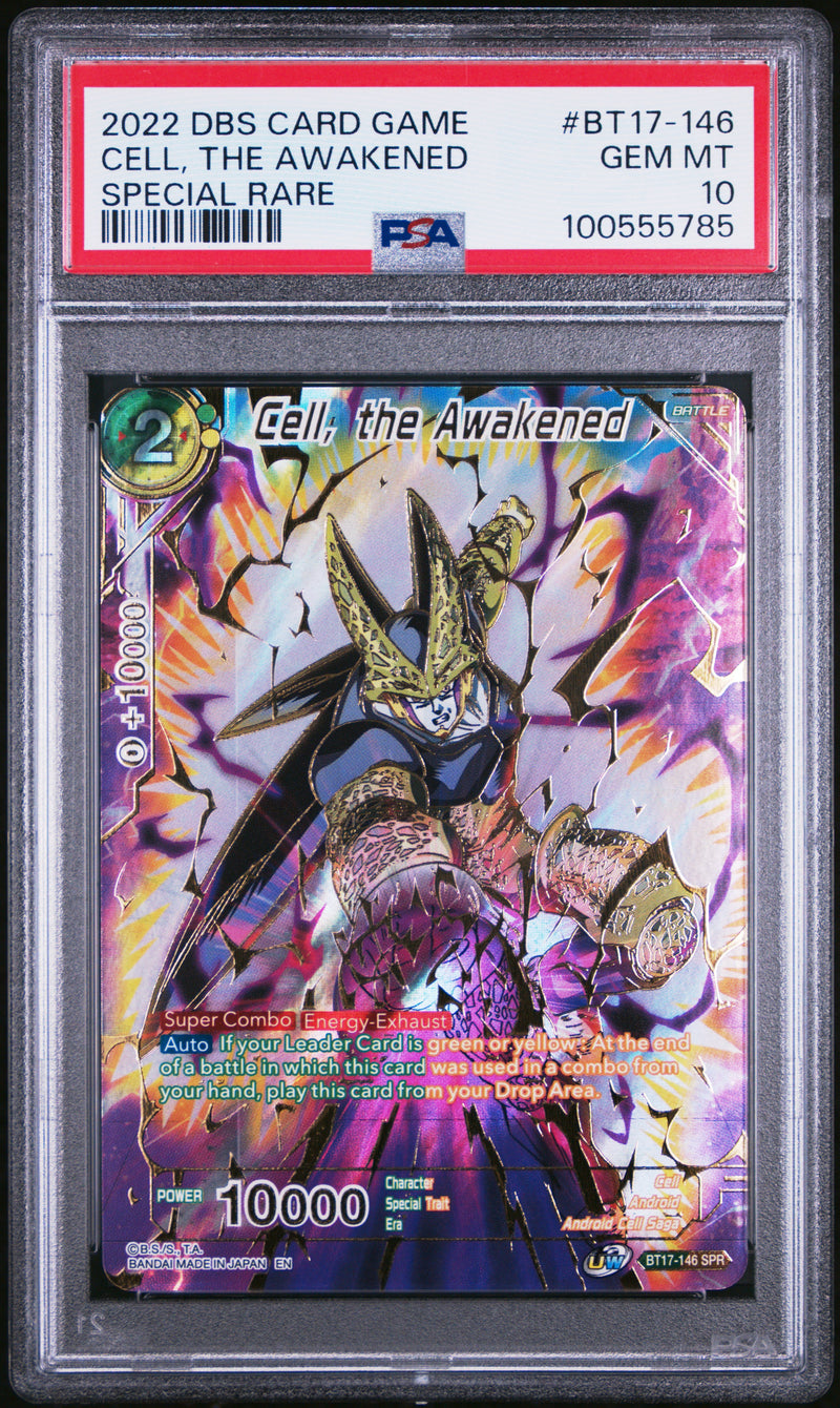 Cell, The Awakened BT17-146 Special Rare Dragon Ball Super Card Game Series 17 U